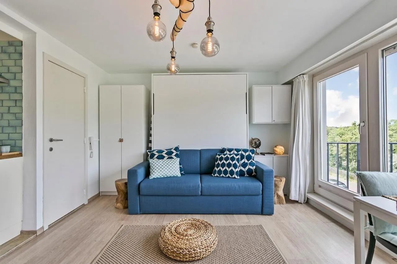 Apartment Beautiful Studio With Park And Beach Bredene Belgien